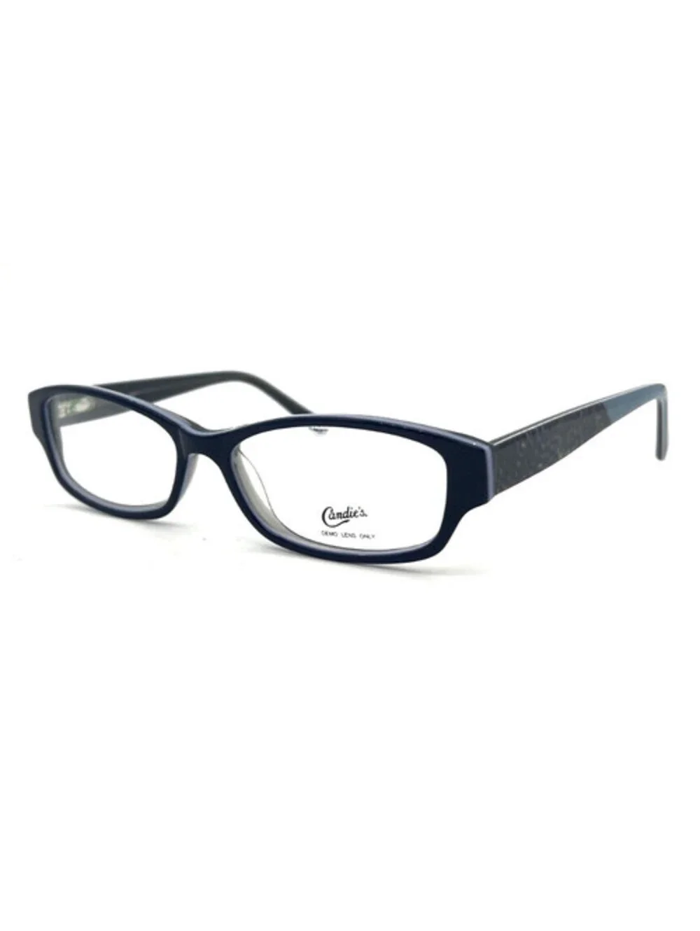 Candie's C Frankie NV Blue Square Authentic Eyeglass Frames 50-14-135